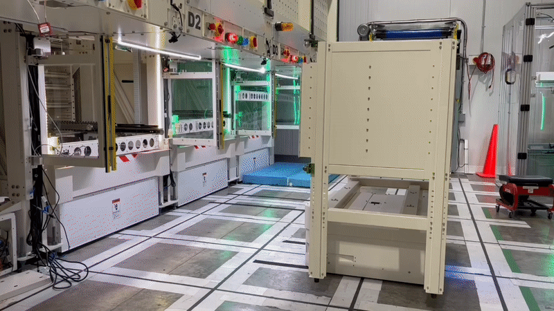 Rover Rack docking sequence